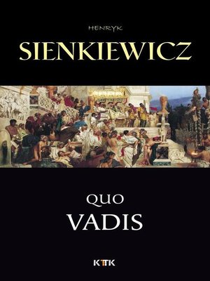 cover image of Quo Vadis--narrativa histórica dos tempos de Nero